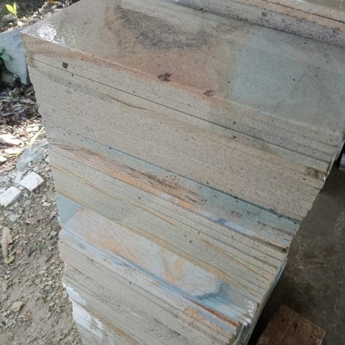 Jaya - Batu alam dinding palimanan palem rata mesin ukuran 20x40