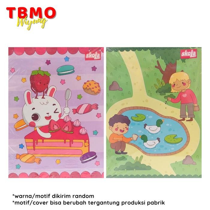 

No.OneBest- TBMO Buku Tulis Skola by SIDU 38 Lembar Sinar Dunia Per Pack Isi 10Pcs