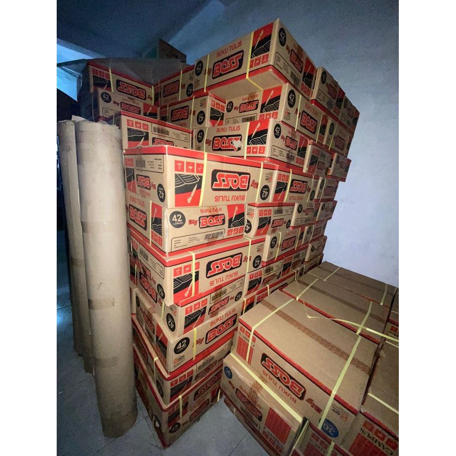 

No.OneBest- Buku Tulis BOXY BIG BOSS CAMPUS SIDU 42 lbr 1 pak isi 6pcs MURAH BAGUS