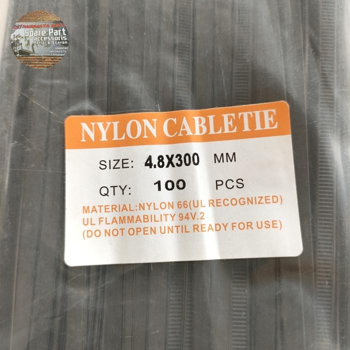 

No.OneBest- Tali kabel ties tis 4.8mm30cm
