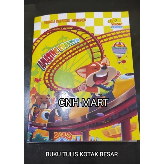 

UM1 (10)Pcs Buku Tulis Kotak Besar Vision 30 Lembar -Buku Tulis Kotak Kecil 38Lembar Vision 10Pcs