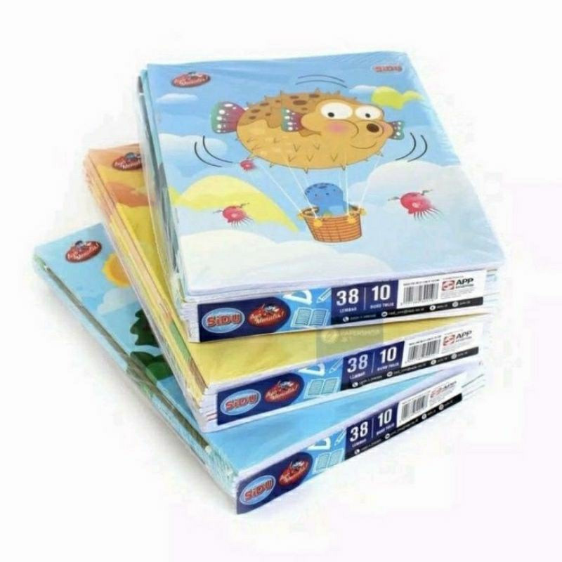 

UM1 Buku Tulis SIDU Sinar Dunia 38 Lembar Pak isi 10 Buku