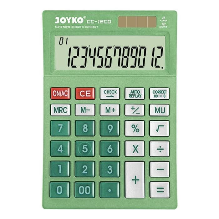 

Kalkulator Calculator 12 Digit Joyko Cc-12Co