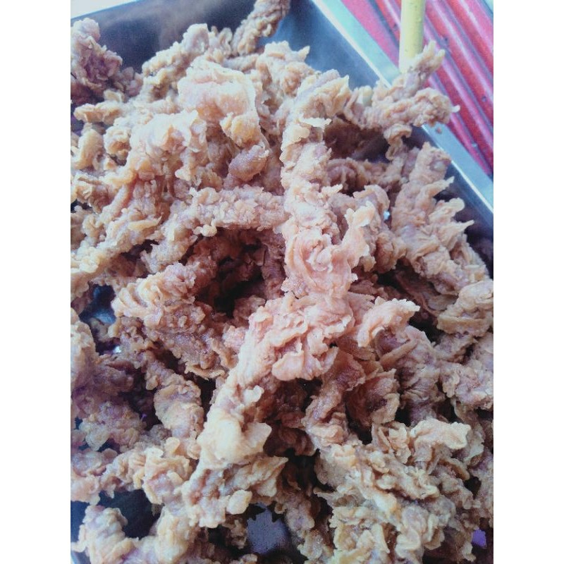 

Cemal Cemil Makyus Usus Ayam Krispi Keriting 250Gram