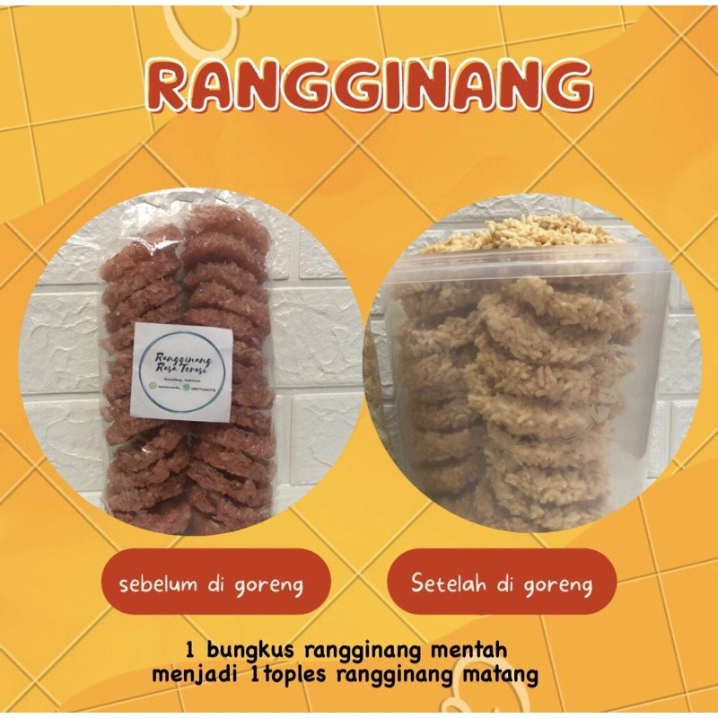 

Cemal Cemil Makyus Rengginang Mentah Rasa Terasi Isi 22Pcs / Rangginang 100%Ketan Asli