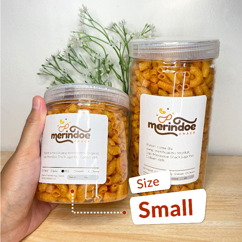 

Cemal Cemil Makyus Makaroni Barbeque (Bbq) Premium Toples - Merindoe Snacke