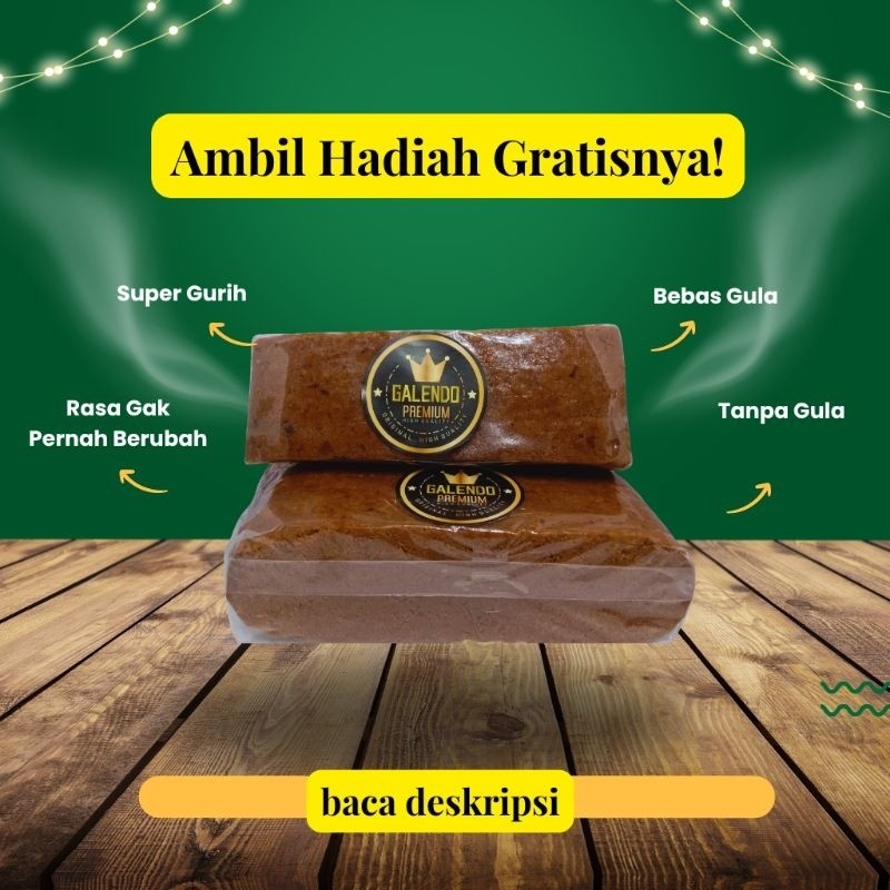 

Cemal Cemil Makyus Galendo 500Gr Blondo Ketak Kelapa Oleh Oleh Khas Ciamis - Makanan