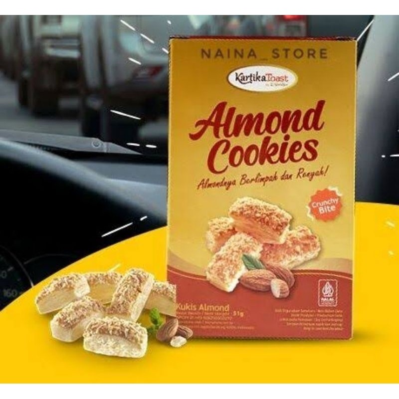 

Cemal Cemil Makyus Almond Cookies Kartikatoast 51Gr