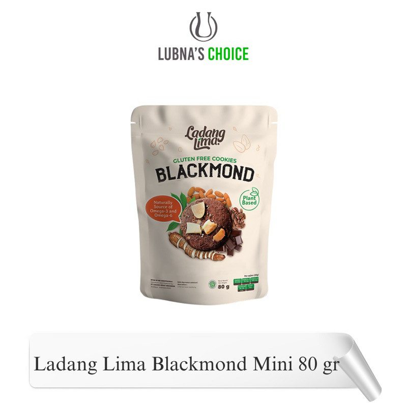 

Cemal Cemil Makyus Blackmond Mini Bites 80G Ladang Lima, Cookies Sehat Bebas Gluten