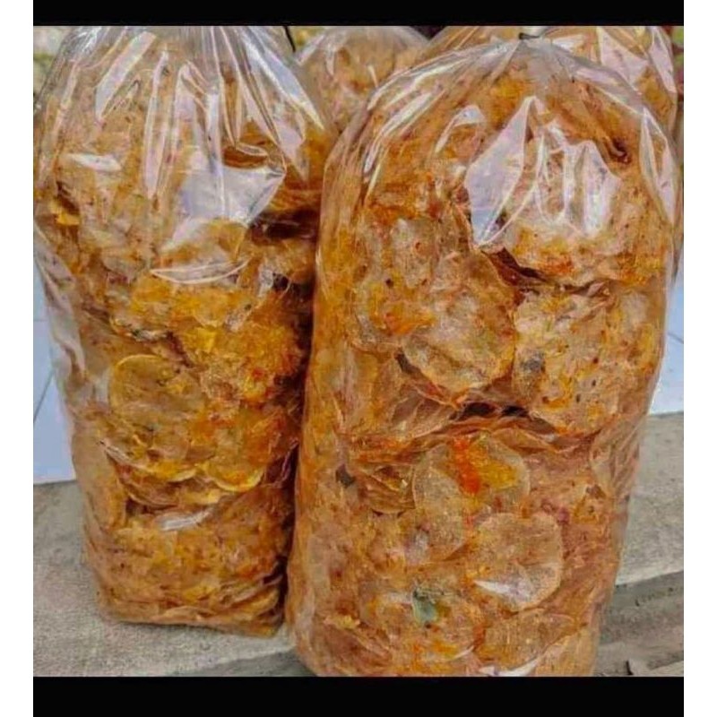 

Cemal Cemil Makyus Keripik Kaca 1.Kg Kripca Beledag Extra Pedas Daun Jeruk/ Keripik Beling