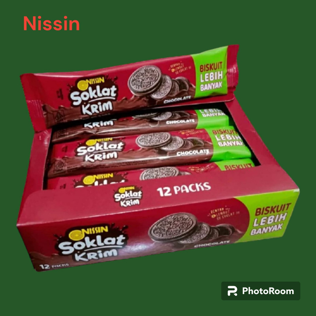 

Cemal Cemil Makyus Soklat Krim 12 Packs @ 36 G Nissin