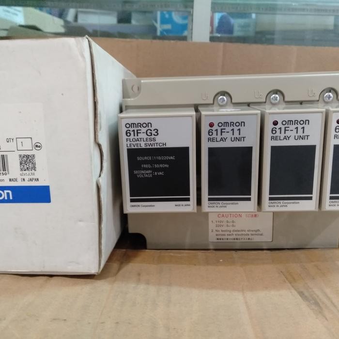 Terpopuler Wlc/Water Level Control Omron 61F-G3 + 61F-11Original Omron