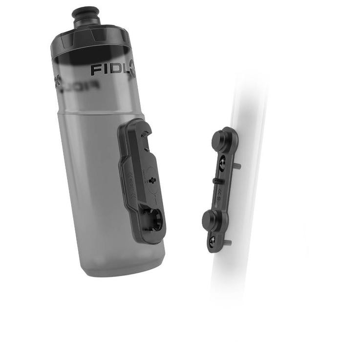 Botol Sepeda - Fidlock Twist 600 + Bike Base - Transparent Black