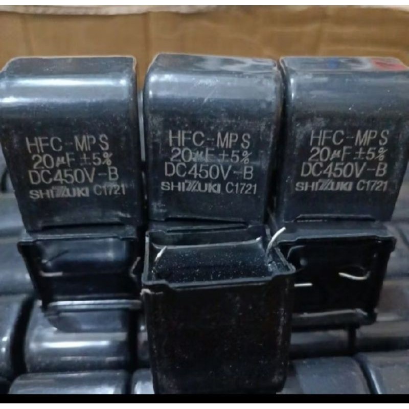 KAPASITOR AC DAIKIN HFC MPS 20UF +5% DC450V ZHIZUKI