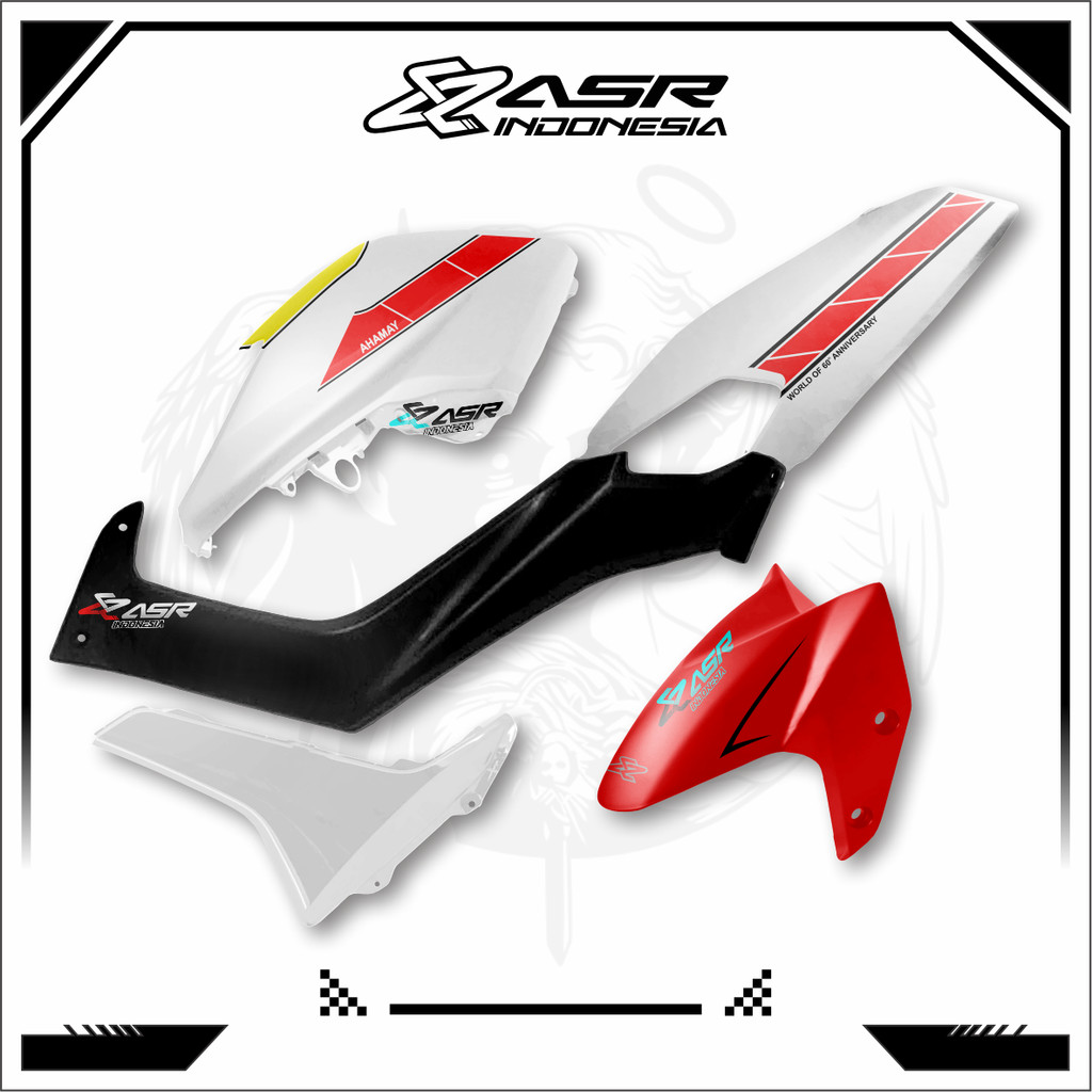 Stiker Transparan NMAX OLD LIVERY 60th YAMAHA