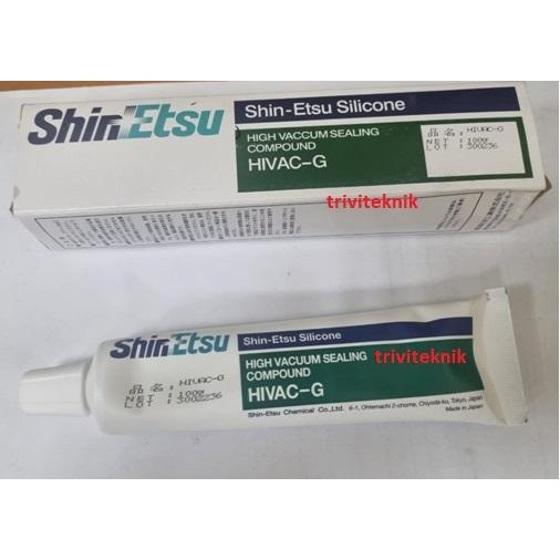Shin-Etsu Hivac-G High Vacuum Grease Oil Compound Insulating Seal,Shinetsu Vacum Gemuk Pelumas Vakum
