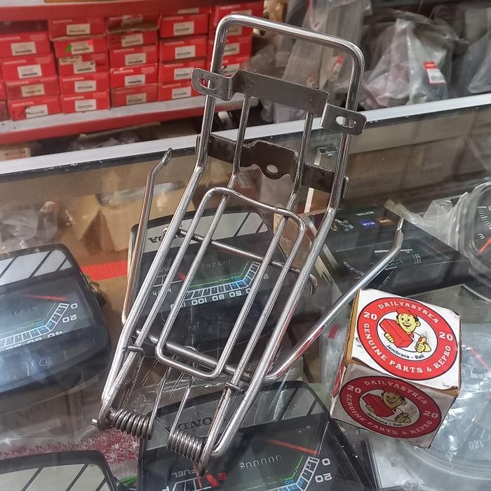 RAK BAGASI JEPIT CEPIT DEPAN HONDA ASTREA GRAND PRIMA ORIGINAL ORI