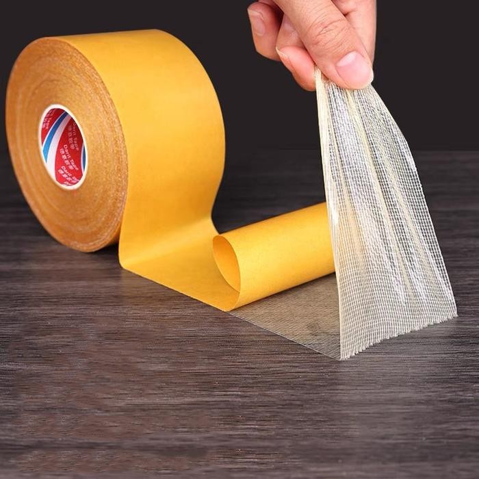 

Double Tape Kain Mesh Lem Dua Sisi Tanpa Bekas Isolasi Selotip Solatip Perekat Dekorasi Karpet