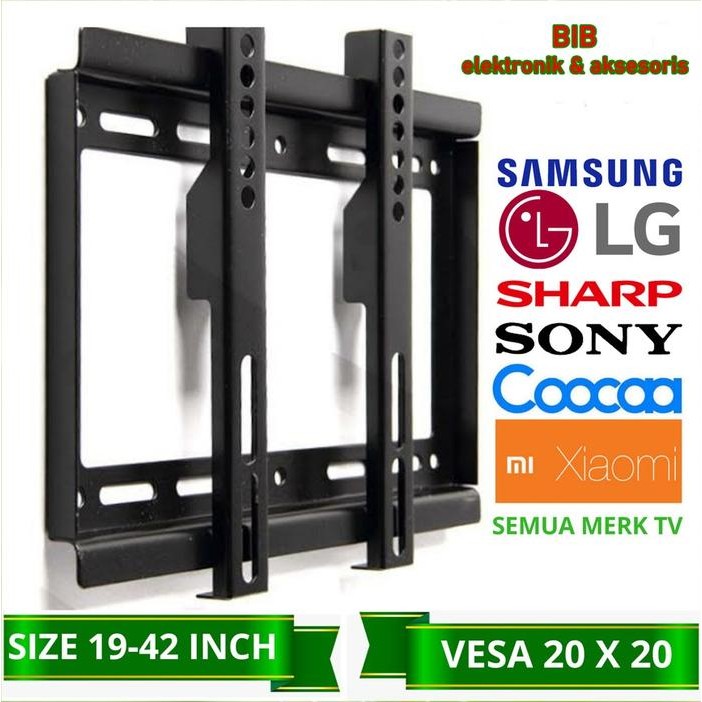 Lumivo- BRACKET TV 19 - 42 INCH / BRAKET TV LED / BREKET TV LED LCD FLAT