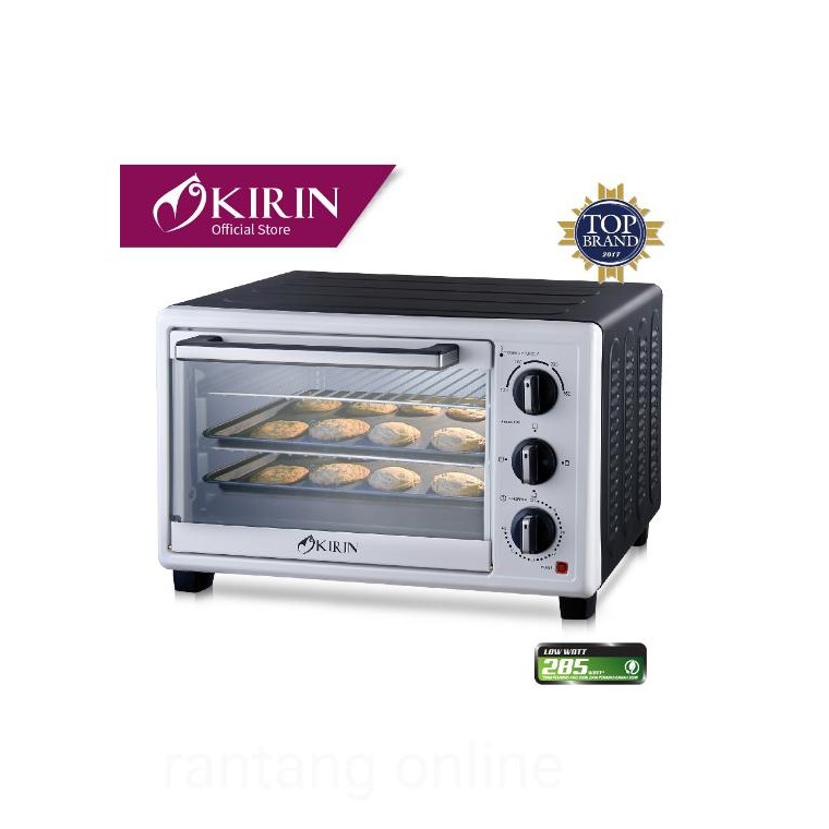 Pixora- Oven Listrik Kirin KBO-190LW - Oven Listrik Kirin 19L Low Watt