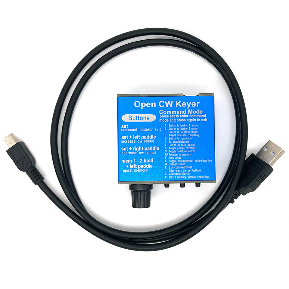 Open CW keyer MK2 KIT / Finished