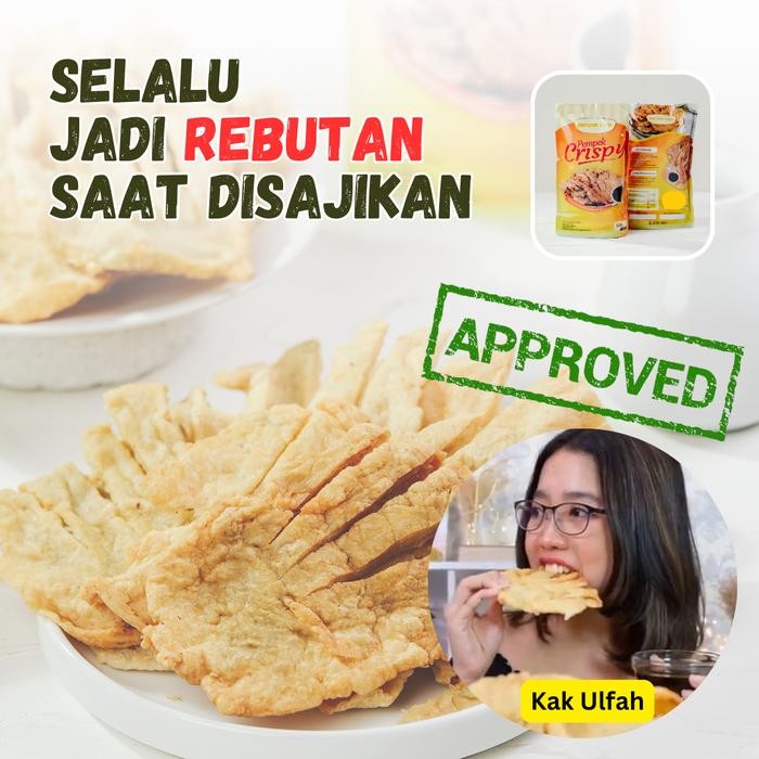 

PEMPEK MOLA CRISPY 2 PACK - POUCH - Asli Palembang cod