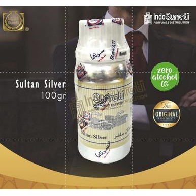 Parfum SULTAN SILVER 100gr Parfum Surrati Surrati Perfumes Bibit
