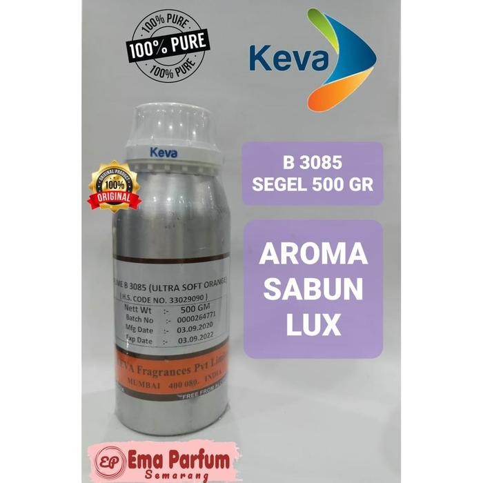 LUX 500 GRAM BY KEVA. AROMA SABUN LUX. BIBIT PARFUM MURNI SEGEL