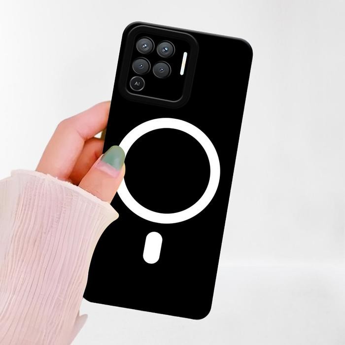 Genggam- Case 0Pp0 Reno 5F Motif Logo Walpaper - Silikon Hp - Casing - Cover Hp - Softcase