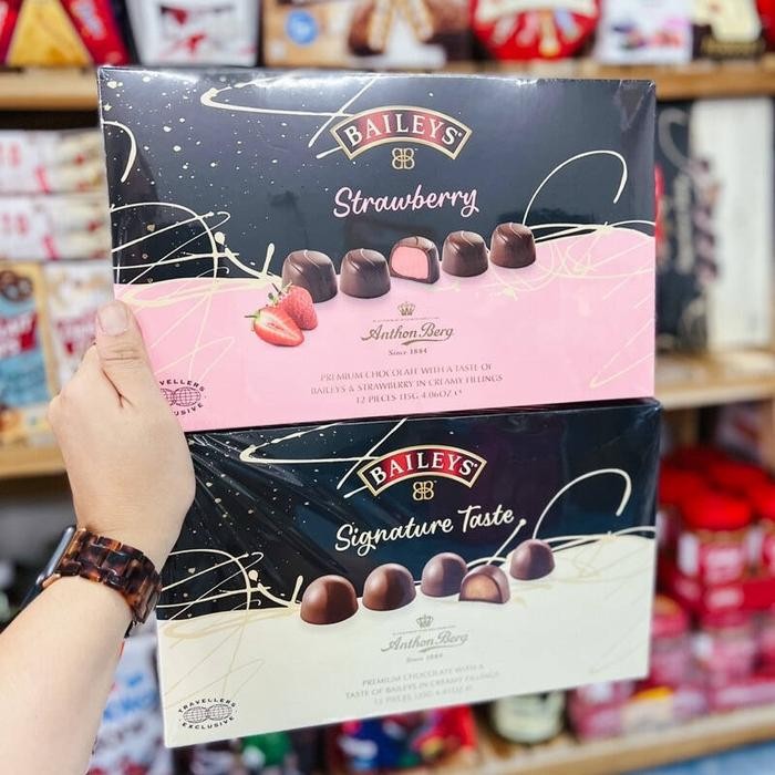 

COKLAT BAILEY'S STRAWBERRY & SIGNATURE TASTE 125gr