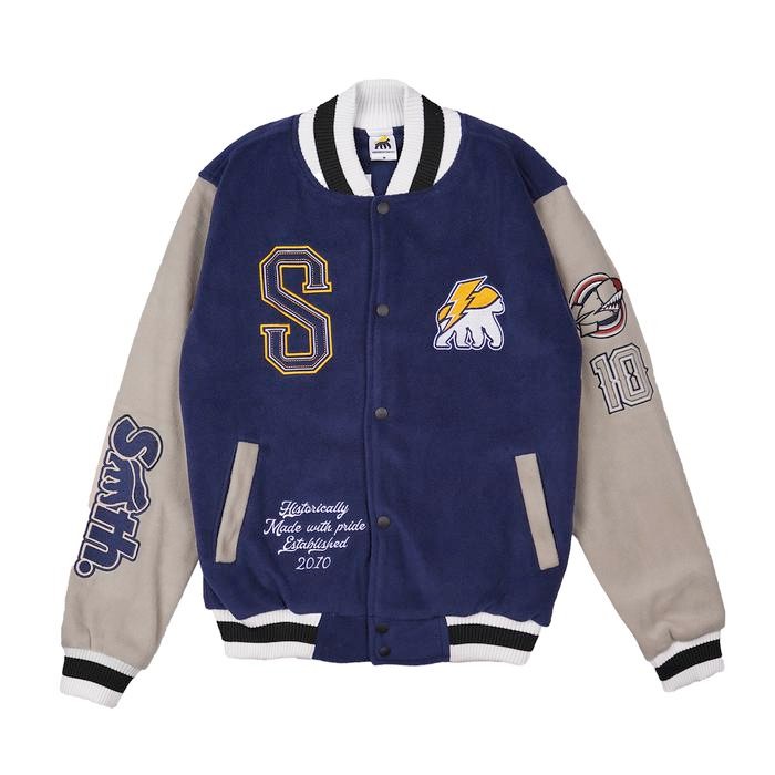 House of Smith Varsity Jacket New Chamsity #9 - Jaket Varsity Pria