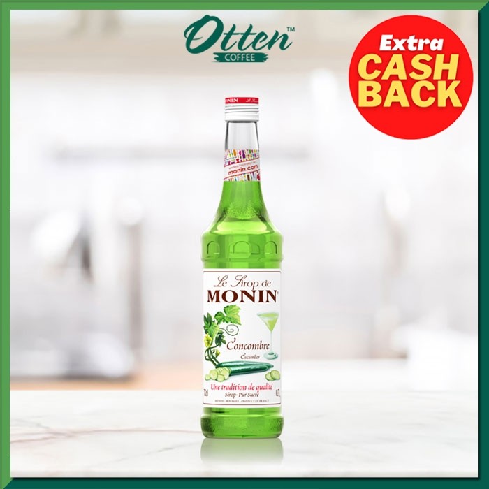 

Monin - Syrup Cucumber (700 ML) - Sirup Minuman Rasa Timun