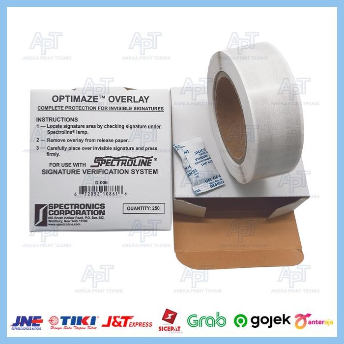 

YOK DI ORDER SPECTROLINE OVERLAY