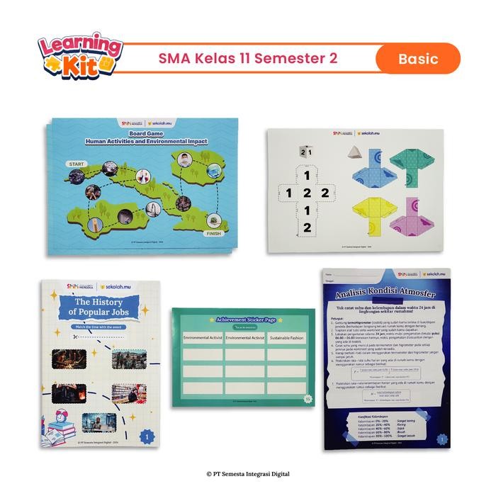 

MASIH ADA.! LEARNING KIT BASIC SMA 11 TA 2024/2025
