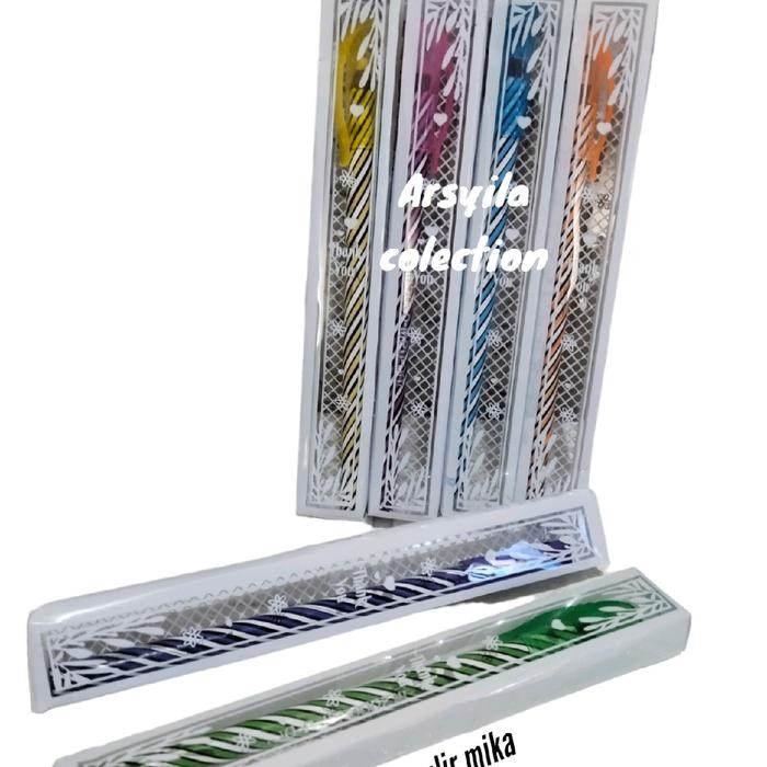 

BURUAN,.!! 50 PCS SOUVENIR PULPEN ULIR KEMAS MIKA STATIONERY