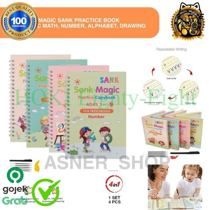 

MASIH ADA.! SANKO BUKU TULIS AJAIB ANAK PREMIUM EE