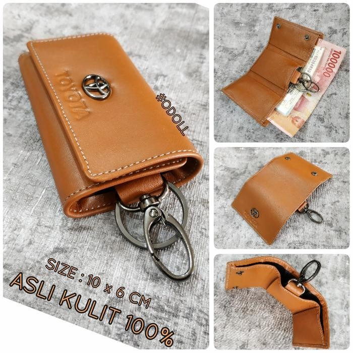 PREMIUM Dompet Stnk Mobil Kulit Asli Toyota Honda