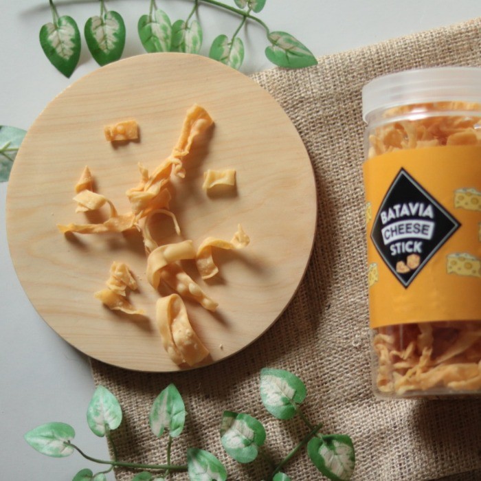 

BATAVIA CHEESE STICK Kue Kering Stik Keju Snacks Renyah dan Bergizi