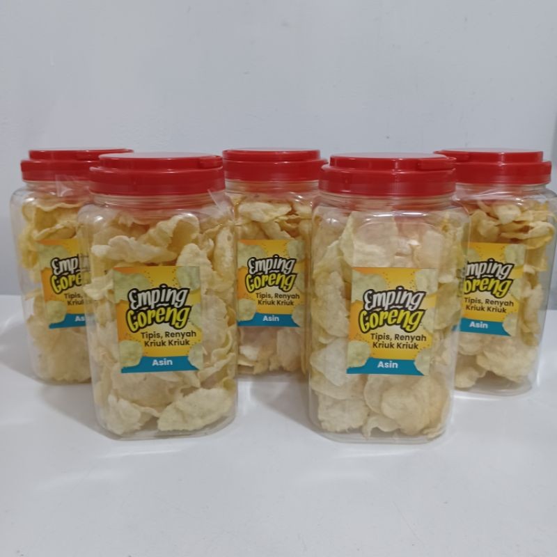 

Emping Belinjo Goreng Toples 2 liter dan 3 liter