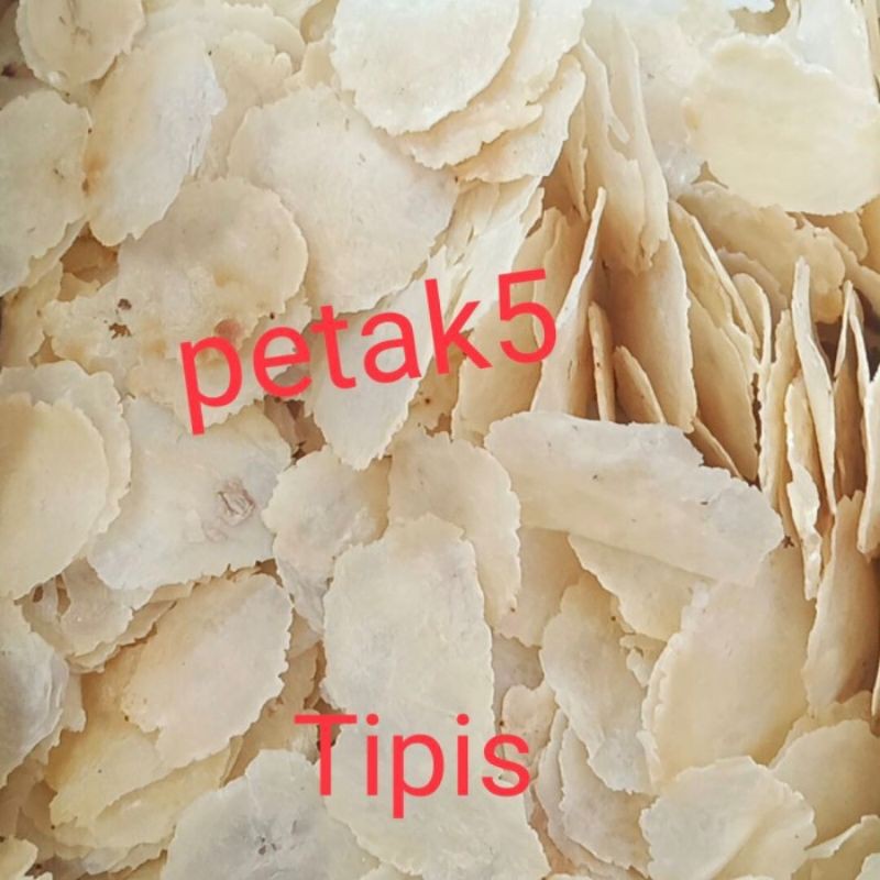 

emping 5kg emping melinjo mentah /emping murah tipis/emping kering 70 persen/emping asli limpung