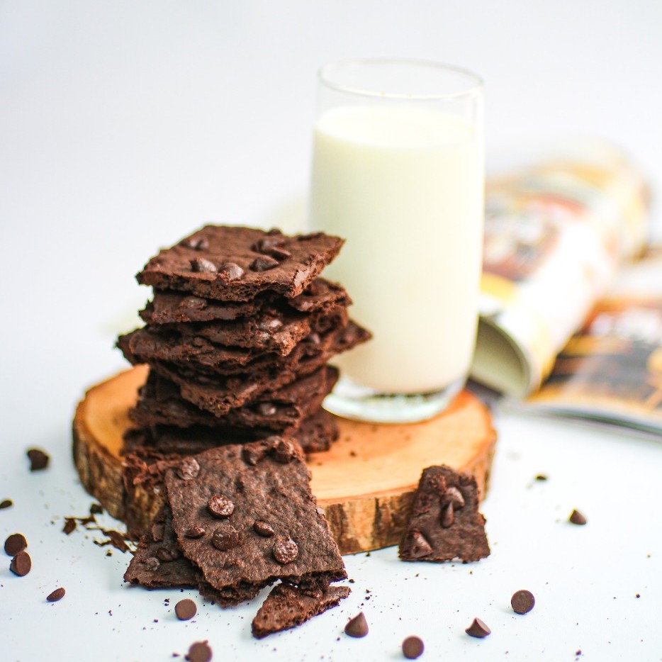 

Vegan Brownie Crisps (75gr) - Gluten Free & Healthy - LUCKYBITE