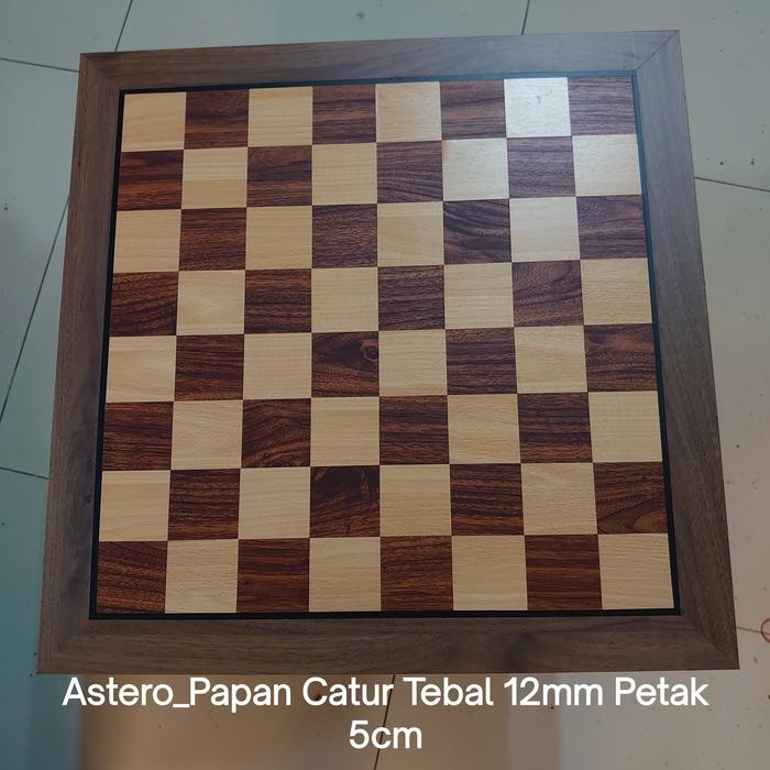 Papan Catur Standard FIDE Tebal 12mm_