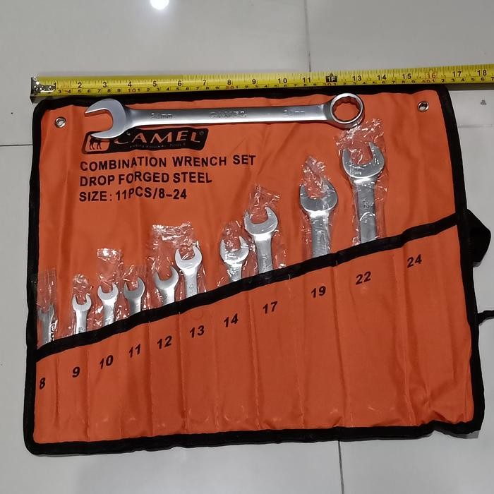 Kunci Ring Pas Set 11 Pcs Camel