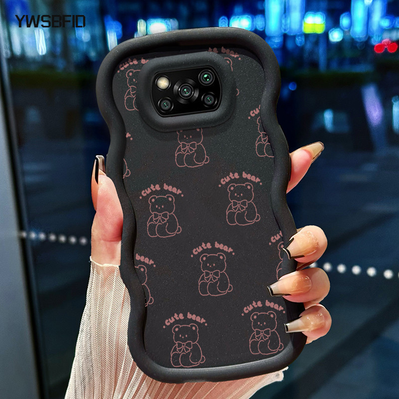 YWSBFID Casing Hp Untuk Xiaomi POCO X3 POCO X3 NFC POCO X3 Pro Case Casing silikon HP Softcase Kucin