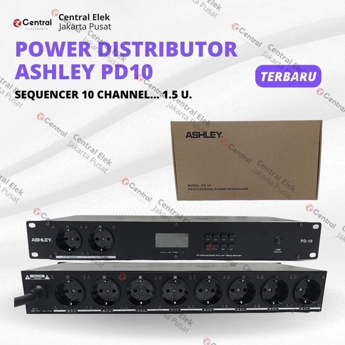 POWER SEQUENCER CONTROLLER ASHLEY PD-10 / PD 10 / PD10 ORIGINAL ASHLEY