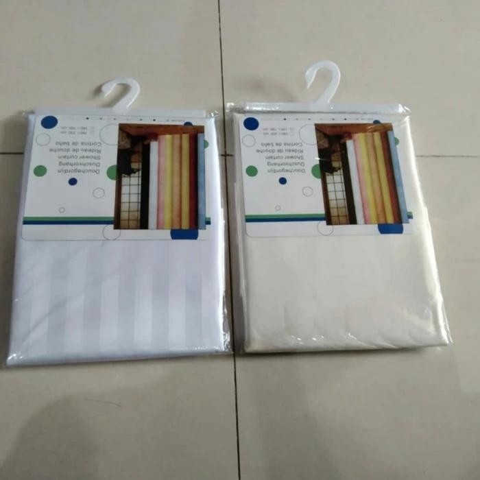 Shower Curtain /Tirai kamar Mandi Tebal Waterproff/Curtain