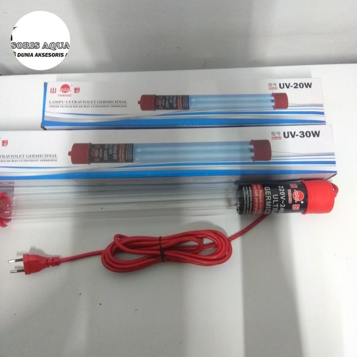 Lampu Uv Aquarium Yamano 20 Watt Ultraviolet Sterilisasi Filter 20 W