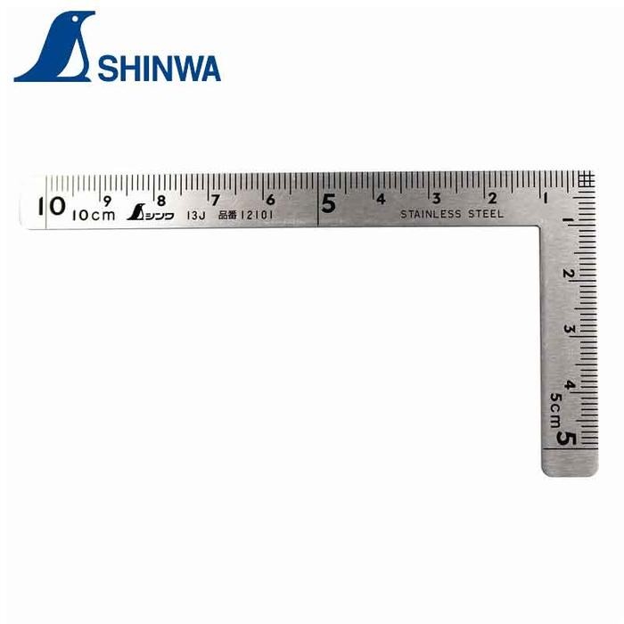 

Penggaris Siku Mini 10 X 5Cm 12101 Shinwa Rules Mini Square