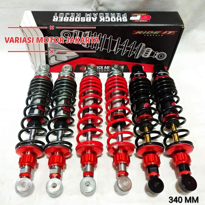 Shockbreaker Ride It GP STREET LINE Supra X 125 Kharisma 340 MM INCLUDE PPN