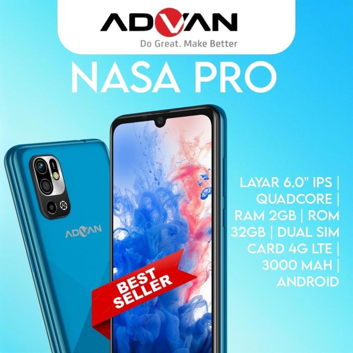 Siap- Advan Nasa Pro 2/32 Ram 2Gb Rom 32Gb Not Advan G9 Pro Not Advan Gx